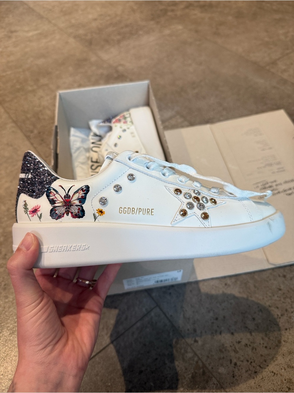 Golden Goose Sneakers (hand painted)